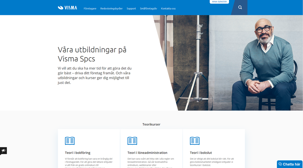 Visma Spcs - Utbildningswebb