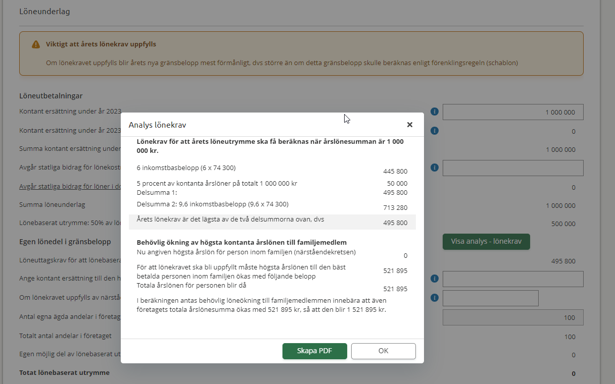 Beräkna Lönekravet (2023) I Fåmansbolag Med Visma ... - Visma Spcs Forum